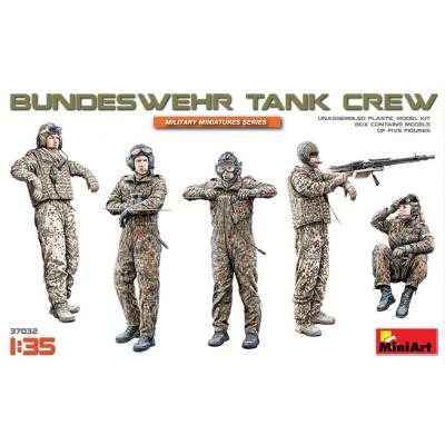 figurines militaires : ãquipage de tank bundeswehr