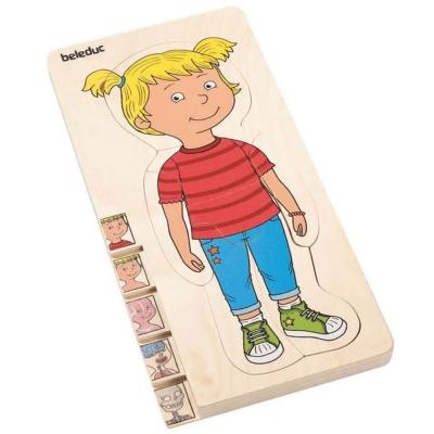 Puzzle du corps humain "Fille" Puzzle du corps humain "Fille"