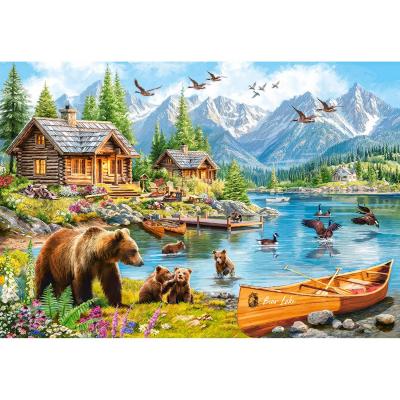 Puzzle 1000 piÃ¨ces : Lac de l'Ours