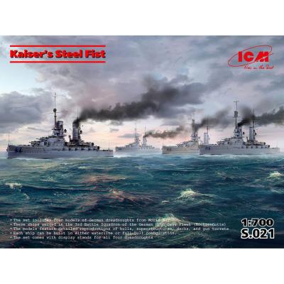 Maquette bateau Kaiser's Steel Fist