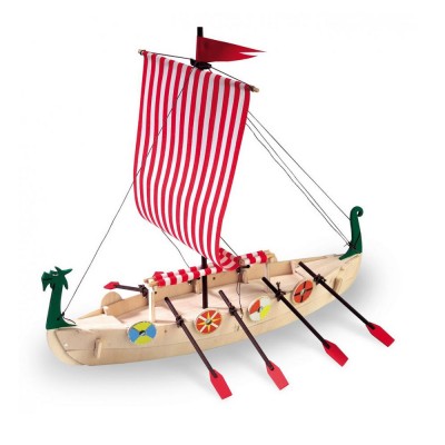 Maquette bateau en bois : Drakkar viking Maquette bateau en bois : Drakkar viking
