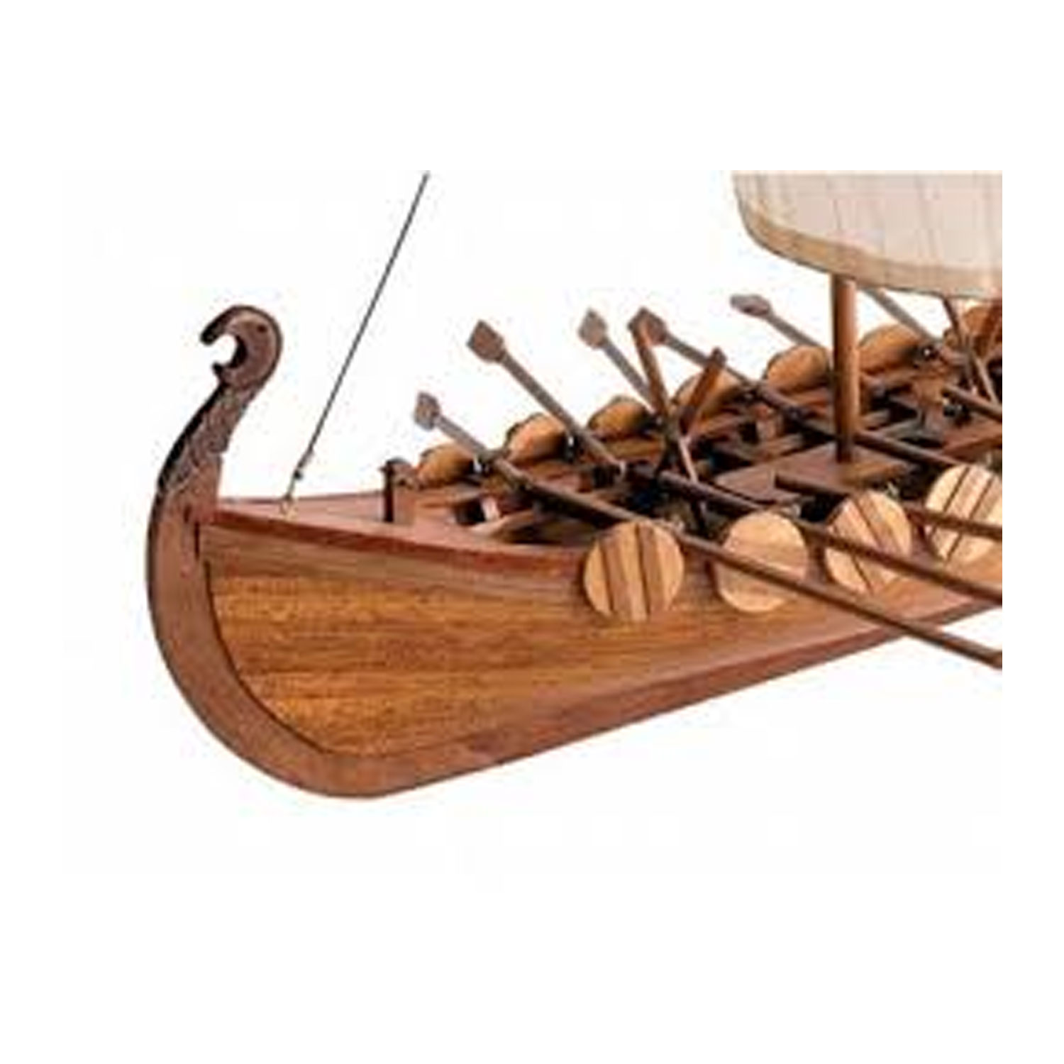 Maquette bateau en bois : Drakkar de viking