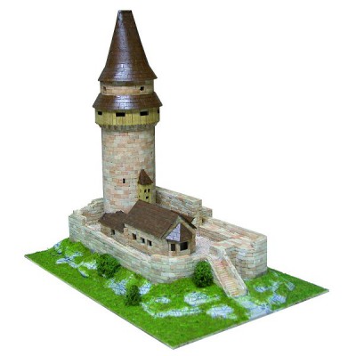 Maquette en cÃ©ramique : Tour Stramberk, RÃ©publique TchÃ¨que