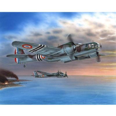Maquette avion : 167F Glenn over French 1940/45 Maquette avion : 167F Glenn over French 1940/45