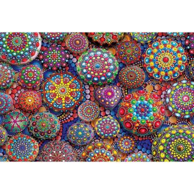 Puzzle 1000 piÃ¨ces : Pierres mandala mÃ©ditatives