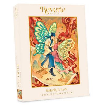 Puzzle 1000 piÃ¨ces : Les amoureux des papillons