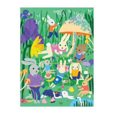 Puzzle 1000 piÃ¨ces : RÃªverie de lapin