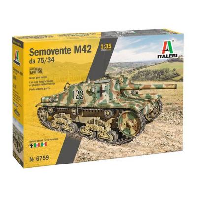 Maquette Char : Semovente M42 da 75/34 (Ãdition spÃ©ciale) – 1/35