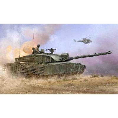Trumpeter Maquette Char : British Challenger2 With Anti-Heat Fence