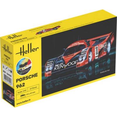 Heller Starter Kit : Maquette Voiture : Porsche 962 En 1:43