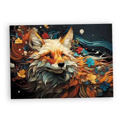 Puzzle 1000 piÃ¨ces : Renard fleuri