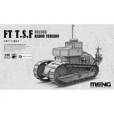 Maquette char : FT T.S.F. Français - Version radio - 1/35 Maquette char : FT T.S.F. Français - Version radio - 1/35