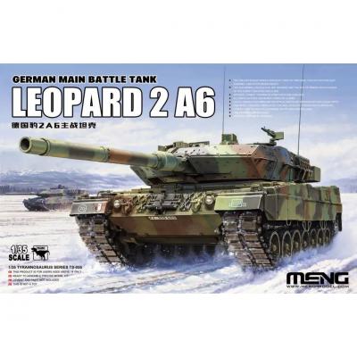 Maquette char : Char de combat principal allemand Leopard 2 A6 - 1/35