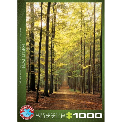 Puzzle 1000 piÃ¨ces : Chemin forestier