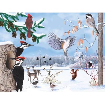 Puzzle 1000 piÃ¨ces : Sentier d'hiver