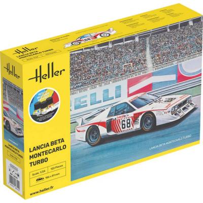 Maquette voiture - Starter kit - Lancia Beta Montecarlo Turbo - 1/24