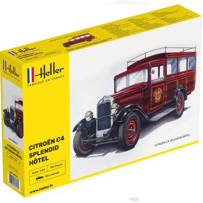 Heller - Citroen C4 Splendid Hotel - Maquette à l'échelle 1/24 - Image 3