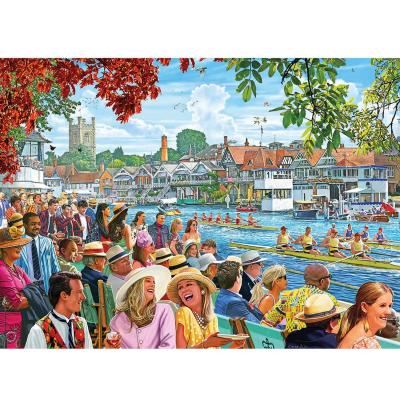 Puzzle 1000 piÃ¨ces : Aviron Ã&nbsp; la RÃ©gate