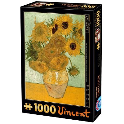 puzzle 1000 piã¨ces - van gogh : les tournesols