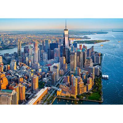 Puzzle 500 piÃ¨ces : Coucher de soleil sur Manhattan