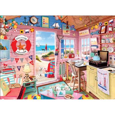 Puzzle 1000 piÃ¨ces : Cottage sur la plage