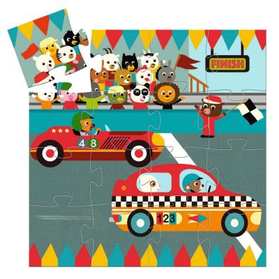 Puzzle 16 piÃ¨ces : le bolide