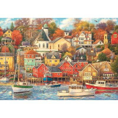 Puzzle 1500 piÃ¨ces : Bons moments au port