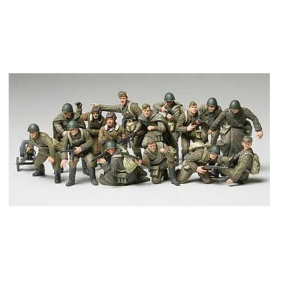 Maquette Figurine Militaire : Fantassins et Tankistes Russe Maquette Figurine Militaire : Fantassins et Tankistes Russe
