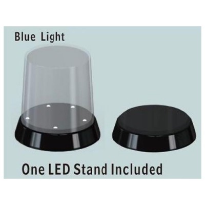 Trumpeter Vitrine Ronde (Haut Plat) : Base Avec Led Lumineux
