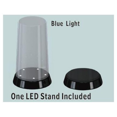 Trumpeter Vitrine Haute Et Ronde (Haut Plat) : Base Avec Led Lumineux