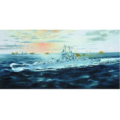 Maquette bateauÂ&nbsp;: CuirassÃ© franÃ§ais Jean Bart 1950