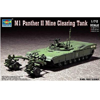 Trumpeter Maquette Charâ : M1 Panther Ii Mine Clearing Tank