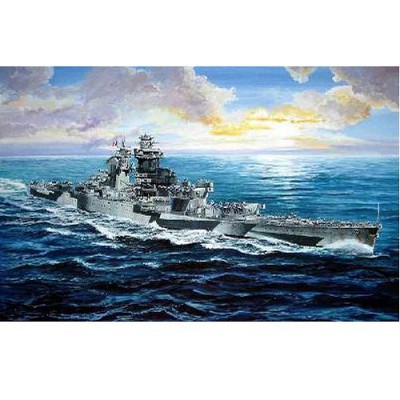 Maquette bateauÂ&nbsp;: CuirassÃ© franÃ§ais Richelieu 1943