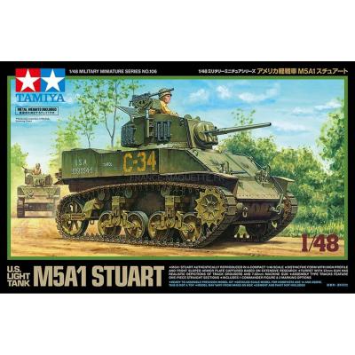 Maquette char : M5A1 Stuart