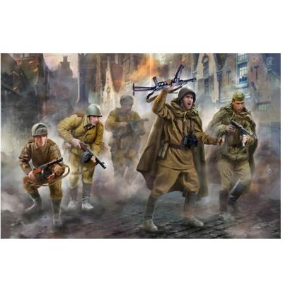 Figurines Mitrailleurs Soviétiques Figurines Mitrailleurs Soviétiques