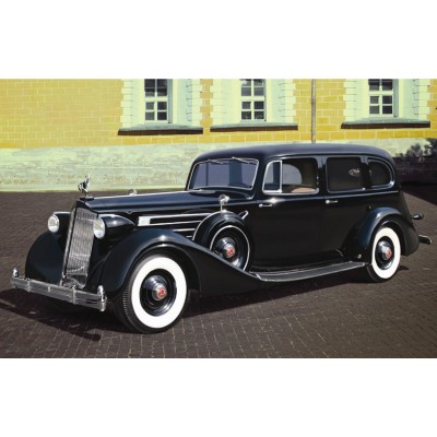 Maquette voiture personnelle de Staline et figurines : Packard Twelve 1943