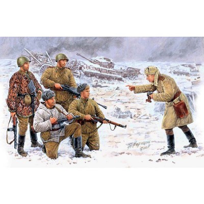 figurines 2ã¨me guerre mondiale : photo sur le frontâ : infanterie soviã©tique : korsun-shevchenkovskiy