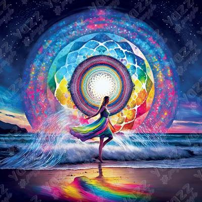 Puzzle 1023 piÃ¨ces : Danse des mandalas