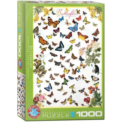 Puzzle 1000 piÃ¨ces : Papillons