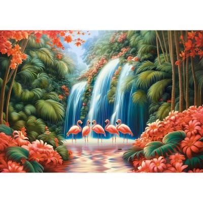 Puzzle 500 piÃ¨ces : Paradis des flamants roses