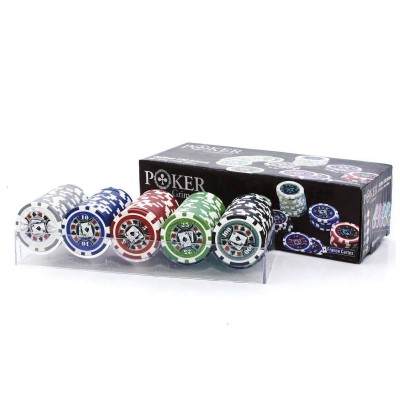 France Cartes Coffret de 100 jetons poker grimaud. Coffret de 100 jetons poker grimaud