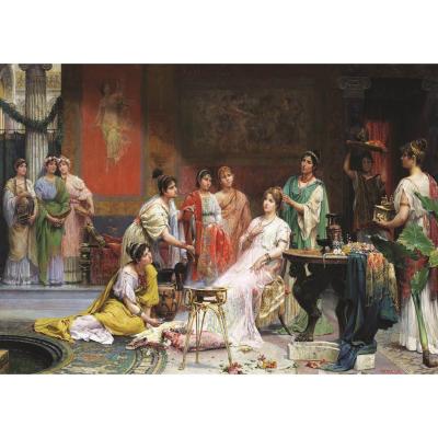 Puzzle 1500 piÃ¨ces : Toilette d'une dame romaine