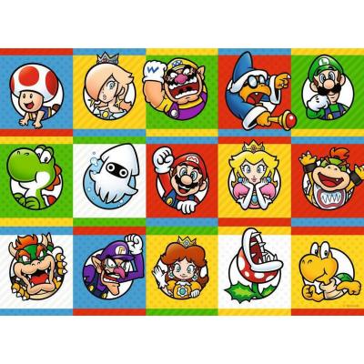 Puzzle 200 XXL piÃ¨ces : Collection de personnages - Super Mario