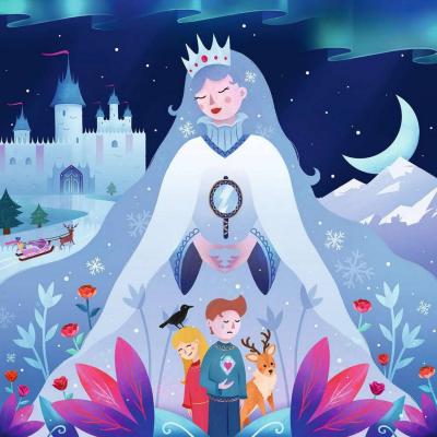 Puzzle 64 piÃ¨ces : La Reine des neiges
