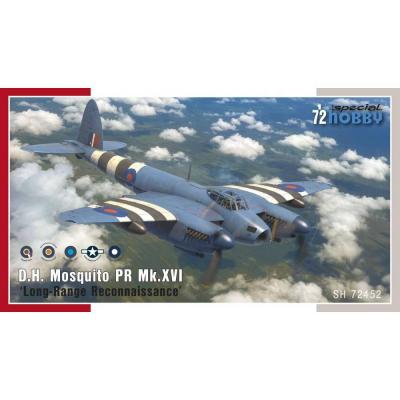 Maquette Avion de reconnaissance longue portée : DH. Mosquito PR Mk.XVI WWII Maquette Avion de reconnaissance longue portée : DH. Mosquito PR Mk.XVI WWII