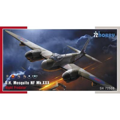 Maquette Avion prédateur de nuit : DH.98 Mosquito NF Mk.XXX WWII Maquette Avion prédateur de nuit : DH.98 Mosquito NF Mk.XXX WWII