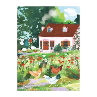 Puzzle 1000 piÃ¨ces : Fleurs sauvages du cottage