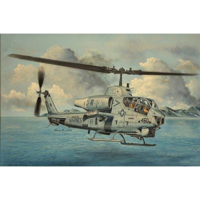 Maquette HÃ©licoptÃ¨re : AH-1W Super Cobra (Turned Exhaust) - 1/35