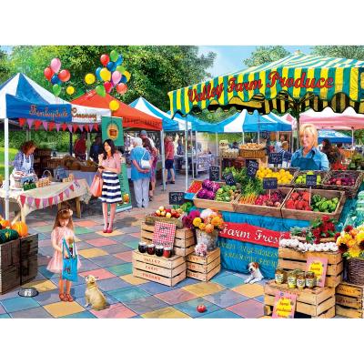 Puzzle 750 pièces : Marché fermier - Corner Market Puzzle 750 pièces : Marché fermier - Corner Market