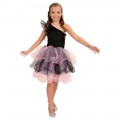 LGRI Déguisement Danseuse rose et noir : 10/12 ans